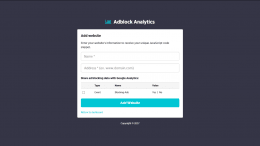 Adblock Analytics